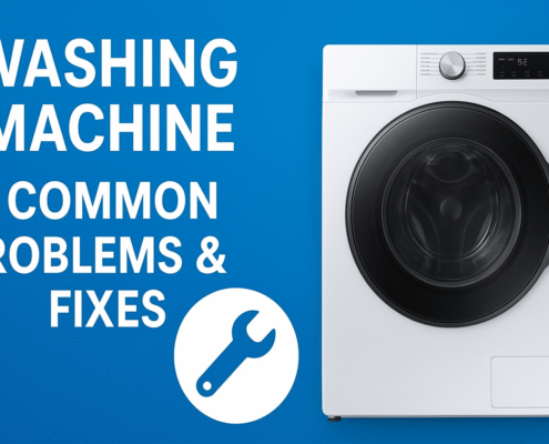Fixing washing machine common problems