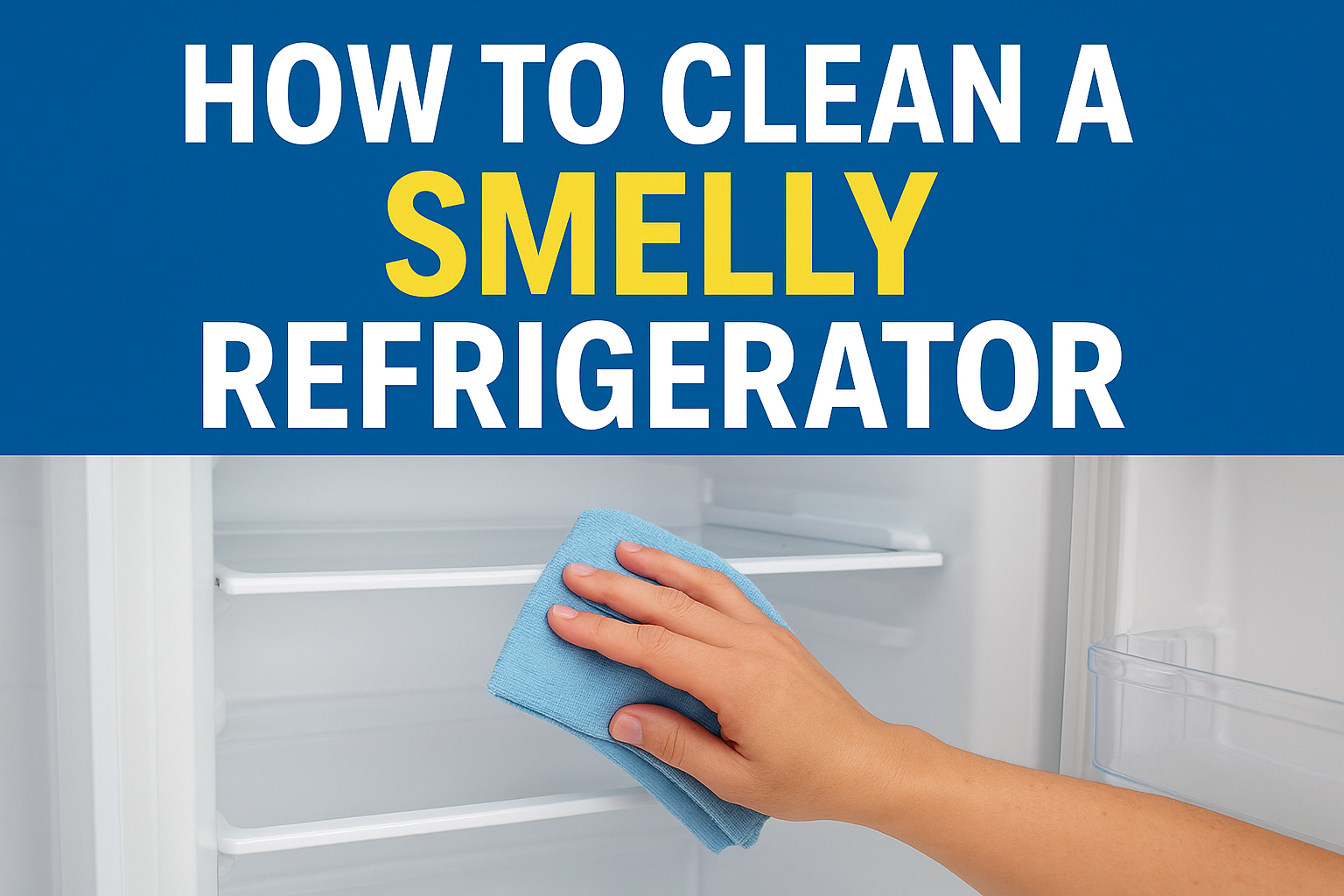 How to get rid of Smelly refrigerator