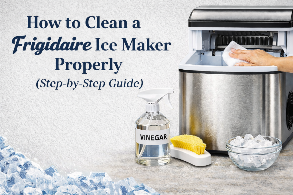 Cleaning Frigidaire Ice Maker